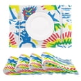 thumbnail image 1 of Colorful Minions Placemats Set of 6 Coffee Mats, Non Slip Backing 18x12 Inch for Home and Restaurants, 1 of 9