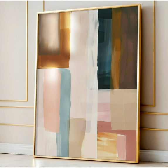 Colorful Modern Print, Abstract Wall Art, Contemporary Wall Decor, Modern Art Print, Art, Multicolor Art, Abstract Art Wall Art, Modern Wall Decor, 16x24 UNFRAMED