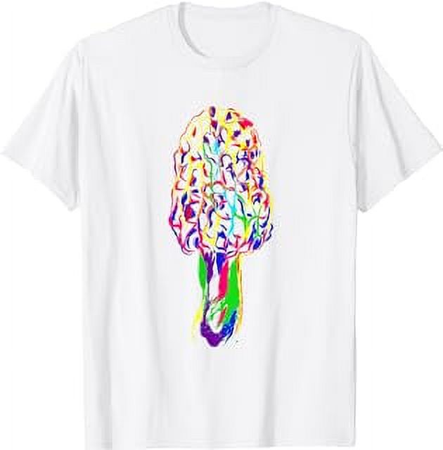 Colorful Morel Mushroom TShirt