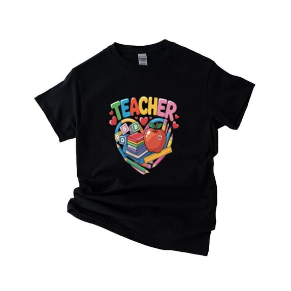 Colorful Motivational Back To School Teacher Saying Unisex T-Shirt, up to size 5XL