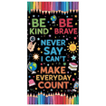 thumbnail image 1 of Colorful Motivational Banner Educational Classroom Decoration Encouraging Messages Banner for School Decor Learning Environment, 1 of 7