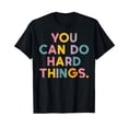 thumbnail image 1 of Colorful Motivational Text Mental Health Awareness T-Shirt for Men and Women, 1 of 5