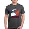 thumbnail image 1 of Colorful Mountains T-Shirt Men -Smartprints Designs, Male Medium, 1 of 4