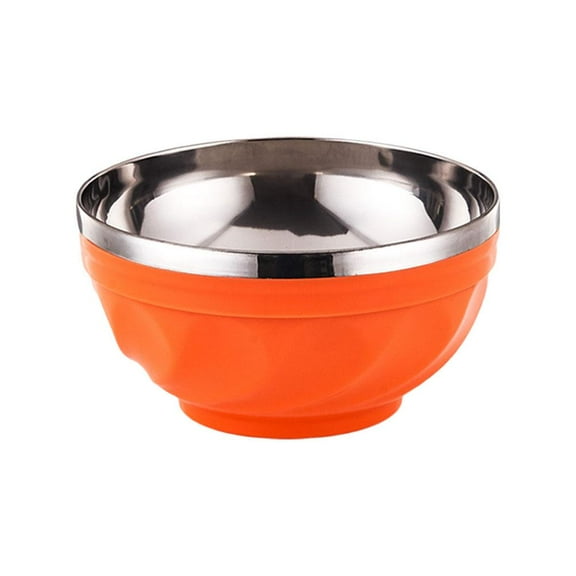 Colorful Multifunctional Double-layer Stainless Steel Bowl Hot K2