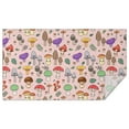 thumbnail image 1 of Colorful Mushroom Cartoon Pink Pattern Rectangle Tablecloth 60"x102",Waterproof Polyester Rectangle Table Cloth, Wipeable Spillproof Polyester Tablecloth for Dining, Camping, Indoor and Outdoor, 1 of 6