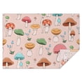 thumbnail image 1 of Colorful Mushroom Cartoon Pink Pattern Rectangle Tablecloth 60"x84",Waterproof Polyester Rectangle Table Cloth, Wipeable Spillproof Polyester Tablecloth for Dining, Camping, Indoor and Outdoor, 1 of 5