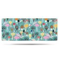 thumbnail image 1 of Colorful Mushroom Decor Teal Pattern Bathroom Rugs Mat,Non Slip Microfiber Bathroom Rug,Rubber Backing,Soft Bathroom Mats for Bathroom Floor,Tub and Shower,60x24in(150x60cm), 1 of 5