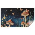 thumbnail image 1 of Colorful Mushroom Eye Black Pattern Rectangle Tablecloth 60"x102",Waterproof Polyester Rectangle Table Cloth, Wipeable Spillproof Polyester Tablecloth for Dining, Camping, Indoor and Outdoor, 1 of 6