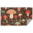 thumbnail image 1 of Colorful Mushroom Flower Dark Pattern Rectangle Tablecloth 60"x102",Waterproof Polyester Rectangle Table Cloth, Wipeable Spillproof Polyester Tablecloth for Dining, Camping, Indoor and Outdoor, 1 of 6