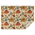 thumbnail image 1 of Colorful Mushroom Flower Light Pattern Rectangle Tablecloth 60"x84",Waterproof Polyester Rectangle Table Cloth, Wipeable Spillproof Polyester Tablecloth for Dining, Camping, Indoor and Outdoor, 1 of 5