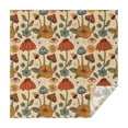 thumbnail image 1 of Colorful Mushroom Flower Light Pattern Square Tablecloth,Waterproof Square Table Cover,Wipeable Spillproof Washable Table Cover for Home Kitchen Party Decor 42"X42"(107x107cm), 1 of 6