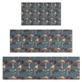 thumbnail image 1 of Colorful Mushroom Group Blue Pattern Kitchen Rugs Sets Of 3,Kitchen Runner Rugs Non Skid Washable,Decorative Kitchen Floor Mats for Kitchen,Sink,Laundry,17"x30"+ 17"x47" + 17"x59", 1 of 6