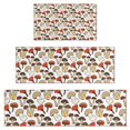 thumbnail image 1 of Colorful Mushroom Group White Pattern Kitchen Rugs Sets Of 3,Kitchen Runner Rugs Non Skid Washable,Decorative Kitchen Floor Mats for Kitchen,Sink,Laundry,17"x30"+ 17"x47" + 17"x59", 1 of 6