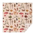 thumbnail image 1 of Colorful Mushroom Insect Light Pattern Square Tablecloth,Waterproof Square Table Cover,Wipeable Spillproof Washable Table Cover for Home Kitchen Party Decor 60"x60"(152x152cm), 1 of 6