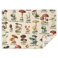thumbnail image 1 of Colorful Mushroom Label Light Pattern Rectangle Tablecloth 60"x84",Waterproof Polyester Rectangle Table Cloth, Wipeable Spillproof Polyester Tablecloth for Dining, Camping, Indoor and Outdoor, 1 of 5