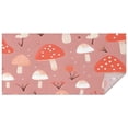 thumbnail image 1 of Colorful Mushroom Pattern Pink Pattern Rectangle Tablecloth 60"x120",Waterproof Polyester Rectangle Table Cloth, Wipeable Spillproof Polyester Tablecloth for Dining, Camping, Indoor and Outdoor, 1 of 6