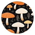 thumbnail image 1 of Colorful Mushroom Plant Black Pattern Round Fitted Tablecloth with Elastic Edge,Dining Table Cover Waterproof,Outdoor Round Tablecloth for Camping,Dining,Indoor and Outdoor, 1 of 7