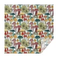 thumbnail image 1 of Colorful Mushroom Plant Light Blue Pattern Square Tablecloth,Waterproof Square Table Cover,Wipeable Spillproof Washable Table Cover for Home Kitchen Party Decor 60"x60"(152x152cm), 1 of 6