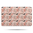thumbnail image 1 of Colorful Mushroom Plant Light Pink Pattern Bathroom Rugs Mat,Non Slip Microfiber Bathroom Rug,Rubber Backing,Soft Bathroom Mats for Bathroom Floor,Tub and Shower,17x27in(43x68cm), 1 of 5