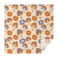 thumbnail image 1 of Colorful Mushroom Star Dark Pattern Square Tablecloth,Waterproof Square Table Cover,Wipeable Spillproof Washable Table Cover for Home Kitchen Party Decor 60"x60"(152x152cm), 1 of 6