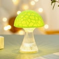 thumbnail image 1 of Colorful Mushrooms LED Nightlight, Healing Series, Cute Dormitory or Bedroom Bedside Lamp, Ideal Birthday Gift, Small LED Ornament, 1 of 5