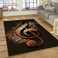 thumbnail image 1 of Colorful Musical Note Music Score Cartoon Carpet Rug for Home Living Room Bedroom Sofa Doormat r Kids Area Rug Non-slip Mat, 1 of 5
