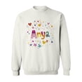 thumbnail image 1 of Colorful Name "anya". Sweatshirt Women -Image by Shutterstock, Female 5X-Large, 1 of 4
