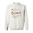 thumbnail image 1 of Colorful Name "gabriela". Sweatshirt Women -Image by Shutterstock, Female 4X-Large, 1 of 4