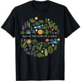 thumbnail image 1 of Colorful Nature Design Montessori Teacher Teaching T-Shirt - Inspire Learning and Creativity, 1 of 5