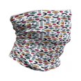 thumbnail image 1 of Colorful Neck Gaiter, Half Circles Plus Sign, Unisex, Multicolor, by Ambesonne, 1 of 1