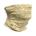 thumbnail image 1 of Colorful Neck Gaiter, Strelitzia Silhouettes, Unisex, Coral Yellow and Green, by Ambesonne, 1 of 3