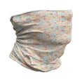 thumbnail image 1 of Colorful Neck Gaiter, Striped Circles Pastel, Unisex, Multicolor, by Ambesonne, 1 of 3