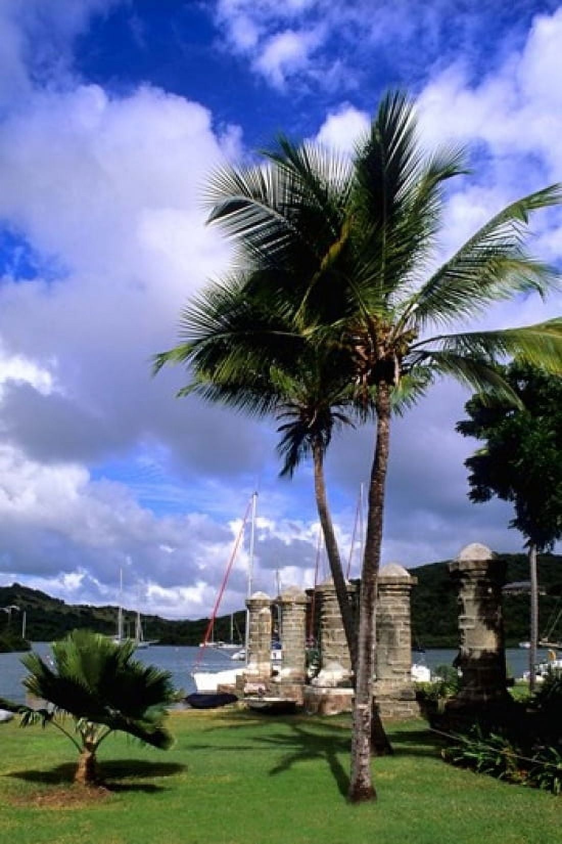 Colorful Nelsons Dockyard English Harbour Antigua Canvas Art - Bill Bachmann DanitaDelimont (24 x 36)