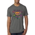 thumbnail image 1 of Colorful Neon Be Brave Dreamcatcher | Dean Russo Art Pop Culture Mens Premium Tri Blend T-Shirt, Dark Heather, Small, 1 of 6