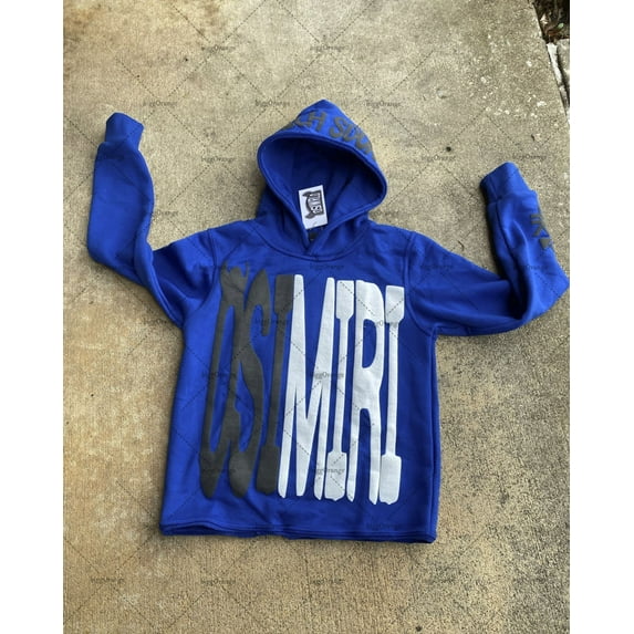 Colorful New Letter Printed Oversized Hoodie Men American Streetwear Retro Trendy Brand Fashion Loose Pullover Sweatshirt Women