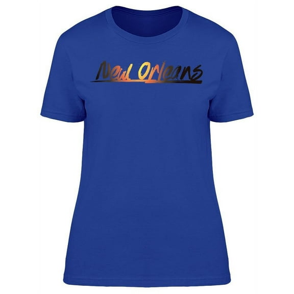 Colorful New Orleans T-Shirt Women -Image by Shutterstock, Female Medium