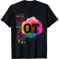 thumbnail image 1 of Colorful OTA Health Care OT Therapist Occupational Therapy T-Shirt, 1 of 4