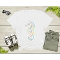 thumbnail image 1 of Colorful Ocean Sea Seahorse Underwater Fish Aquatic Animal T-shirt Seahorse Lover Shirt Marine Biologist Gift Seahorse Ocean Lover Shirt, 1 of 8