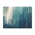 thumbnail image 1 of Colorful Oil Painting Blue Rain Abstract Canvas Wall Art for Home Decor Ready-to-Hang, 1 of 10