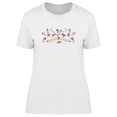 thumbnail image 1 of Colorful Otomi Artwork T-Shirt Women -Image by Shutterstock, Female XX-Large, 1 of 2