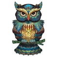 thumbnail image 1 of Colorful Owl Wooden Puzzle, 200 Piece Unique Shape Basswood Jigsaw for 8-10 Years and 10-12 Years, Challenging Brain Teaser with Animal Theme, 1 of 8