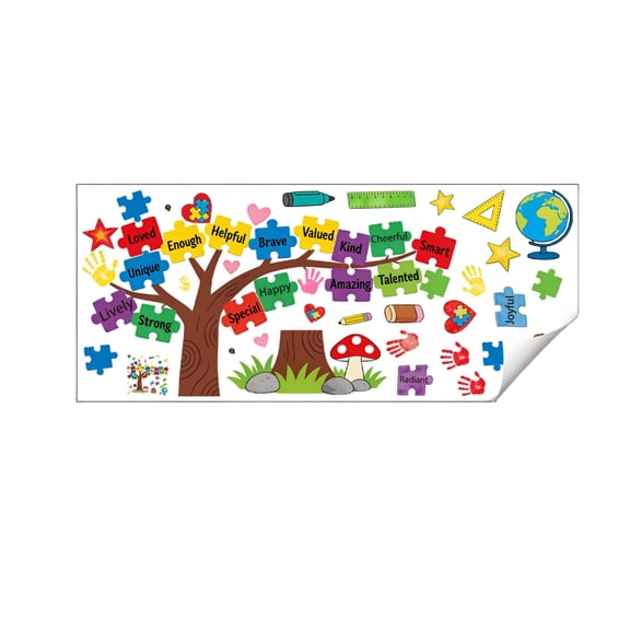 Colorful Paint Inspirational Quotes Wall Stickers Painting Ink Splatter Splotches Motivational Lettering Peel and Stick Wall Art Decals for School Classroom Kids Room