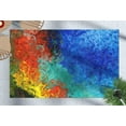 thumbnail image 1 of Colorful Painting Rug, Bath Rugs, Colorful Abstract Rug, Customs Rug, Blue Rugs, Step Rug, Modern Rug, Office Decor Rugs, Living Room Rug, 1.7'x2.3' - 50x70 cm, 1 of 7