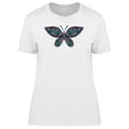 thumbnail image 1 of Colorful Paisley Butterfly T-Shirt Women -Image by Shutterstock, Female XX-Large, 1 of 2