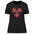 thumbnail image 1 of Colorful Paisley Flowers Tee Women's - Women T-Shirt, 2XL, 1 of 2