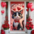 thumbnail image 1 of Colorful Parrot Love Banner Heart Balloons Parrot Display Romantic Valentine Theme Heart Backdrop for Valentine's Day Party Anniversary Celebration Romantic Date, 1 of 9
