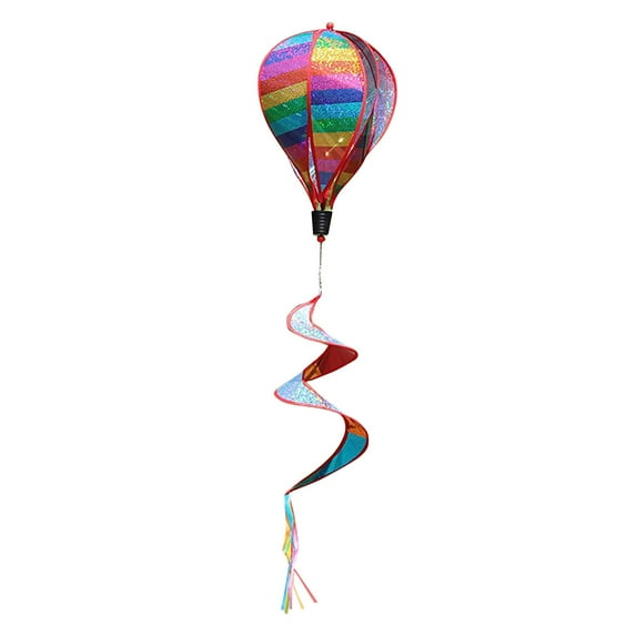 Colorful Party Decorations for Kids Rainbow Hot Air Balloon Hangings for Celebrations Birthdays and Unique Wall Art for Children's Rooms