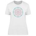thumbnail image 1 of Colorful Pastel Mandala T-Shirt Women -Image by Shutterstock, Female x-Large, 1 of 2