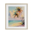 thumbnail image 1 of Stupell Industries Colorful Pastels Coastal Scene Birch Framed Print Under Glass, design by LSR Design Studio, 16 x 13, 1 of 10