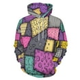 thumbnail image 1 of Colorful Patchwork Quilt Design Men's Women New Sweatshirt Hoodie Men's Plus Size Sweatshirt Hooded Sweatshirt 3d Printed Street Men's Cloth, 1 of 6